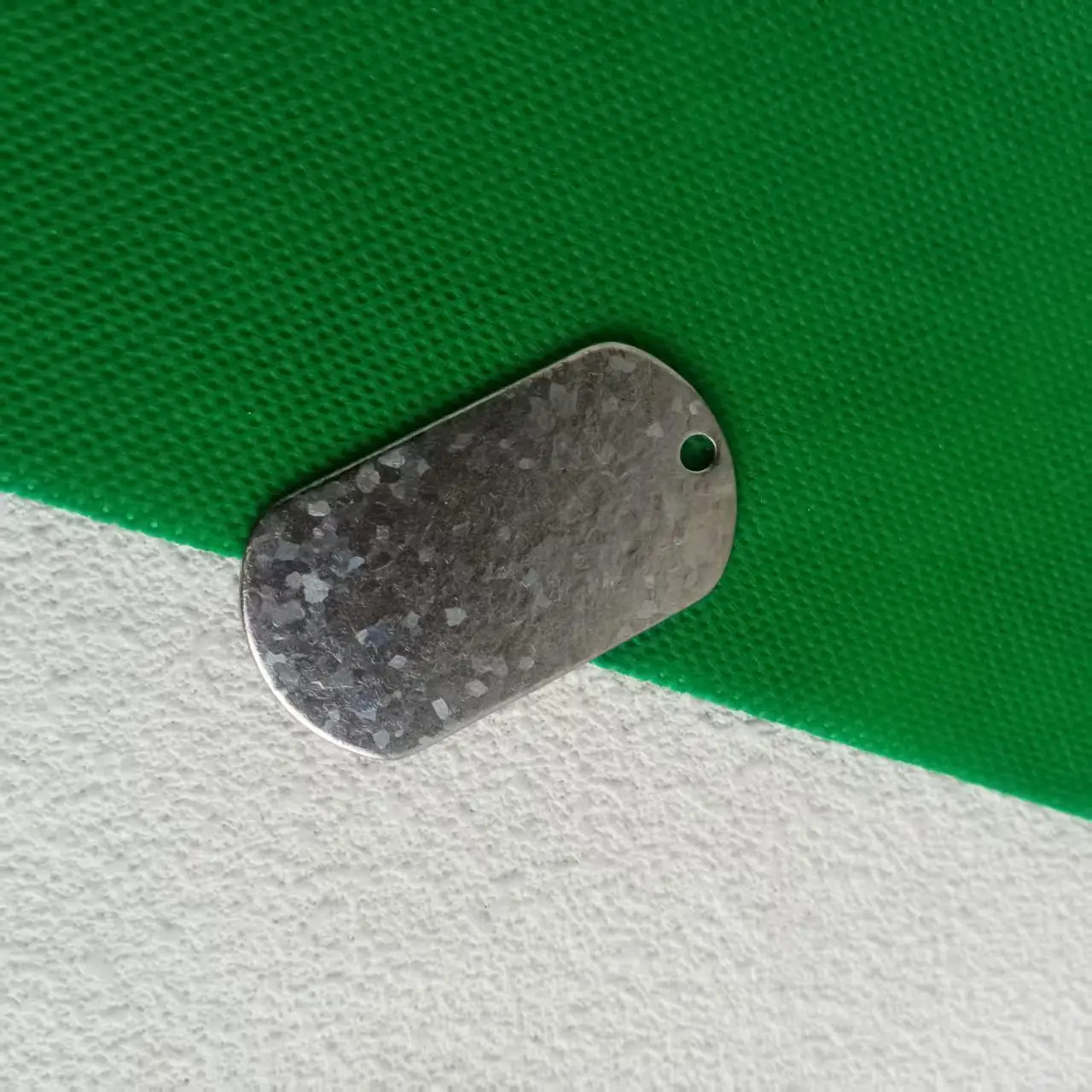 100% Pure Titanium Tag - Ultra Lightweight, Anti-Allergic & Rust-Free, Durable Metal Identifier