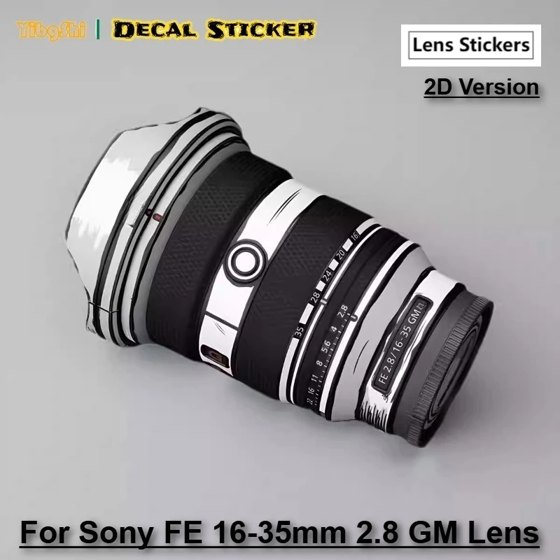 ソニー-fe-16-35mm-28-gm-2d-バージョンレンズステッカーデカールスキンビニールラップ保護フィルム