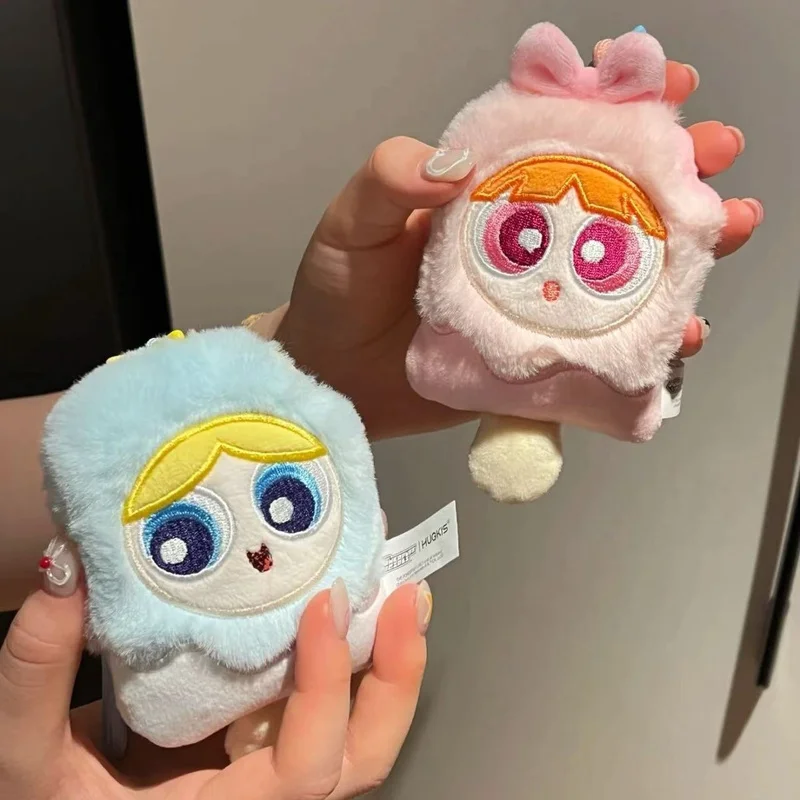 New Arrival Plush Hanging Ornament The Powerpuff Girls Ice Cream Doll Toy Gift For Girls Stuffed Animal Soft Fabric Toys
