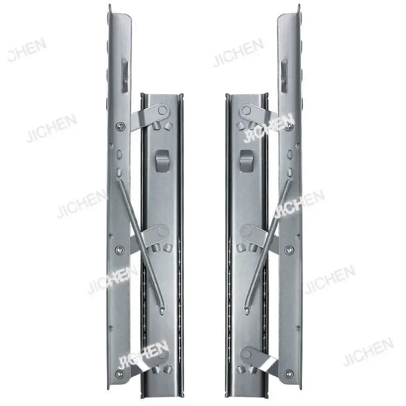 

XH HS Обеденный стол Телескопический пружинный складной боковой подъемный круглый стол Квадратный стол Автоматическая усадочная направляющая