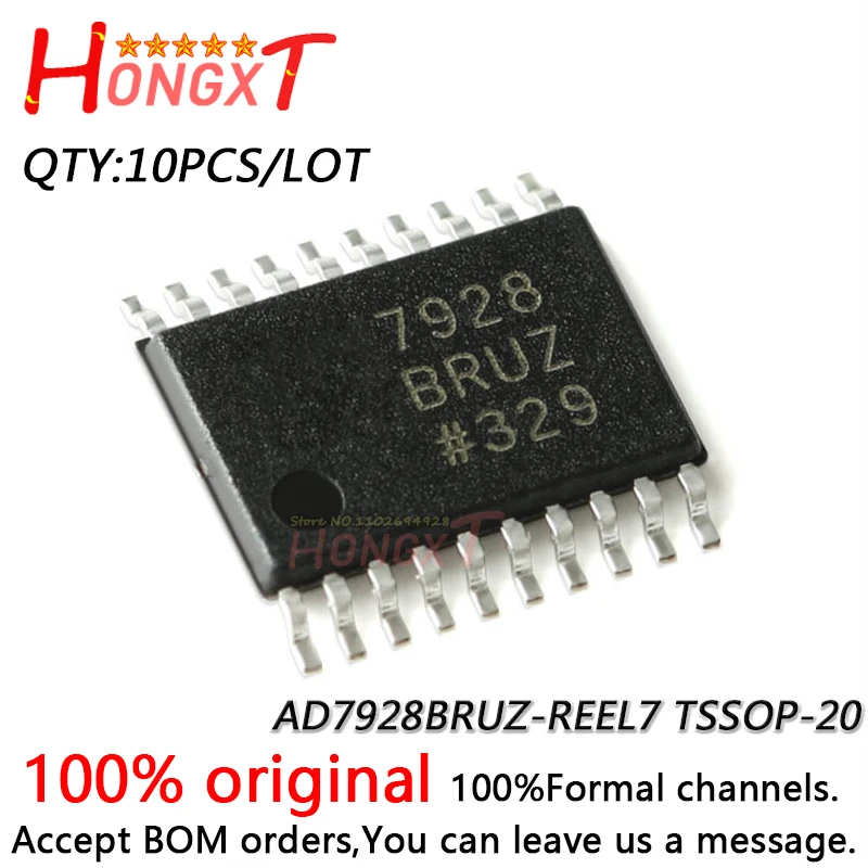 10PCS 100% NEW AD7928BRUZ-REEL7 TSSOP-20.Chipset