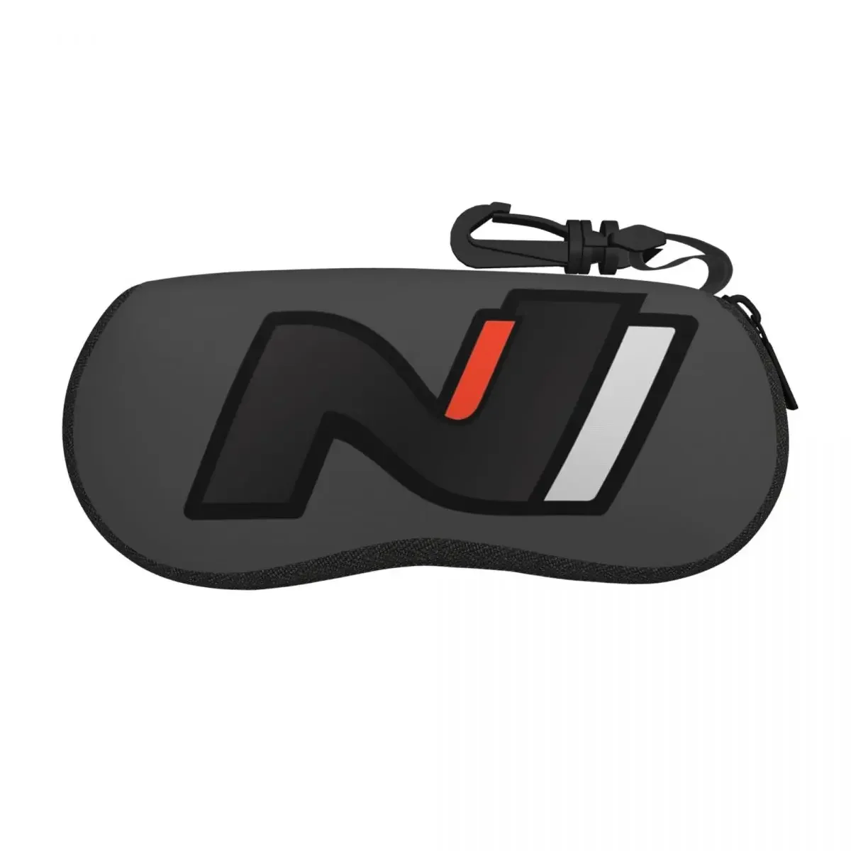 

Hyundai N Performance Logo Dark Shell Glasses Case Portable Sunglasses Box Women Men Soft Eyeglasses Bag Pouch