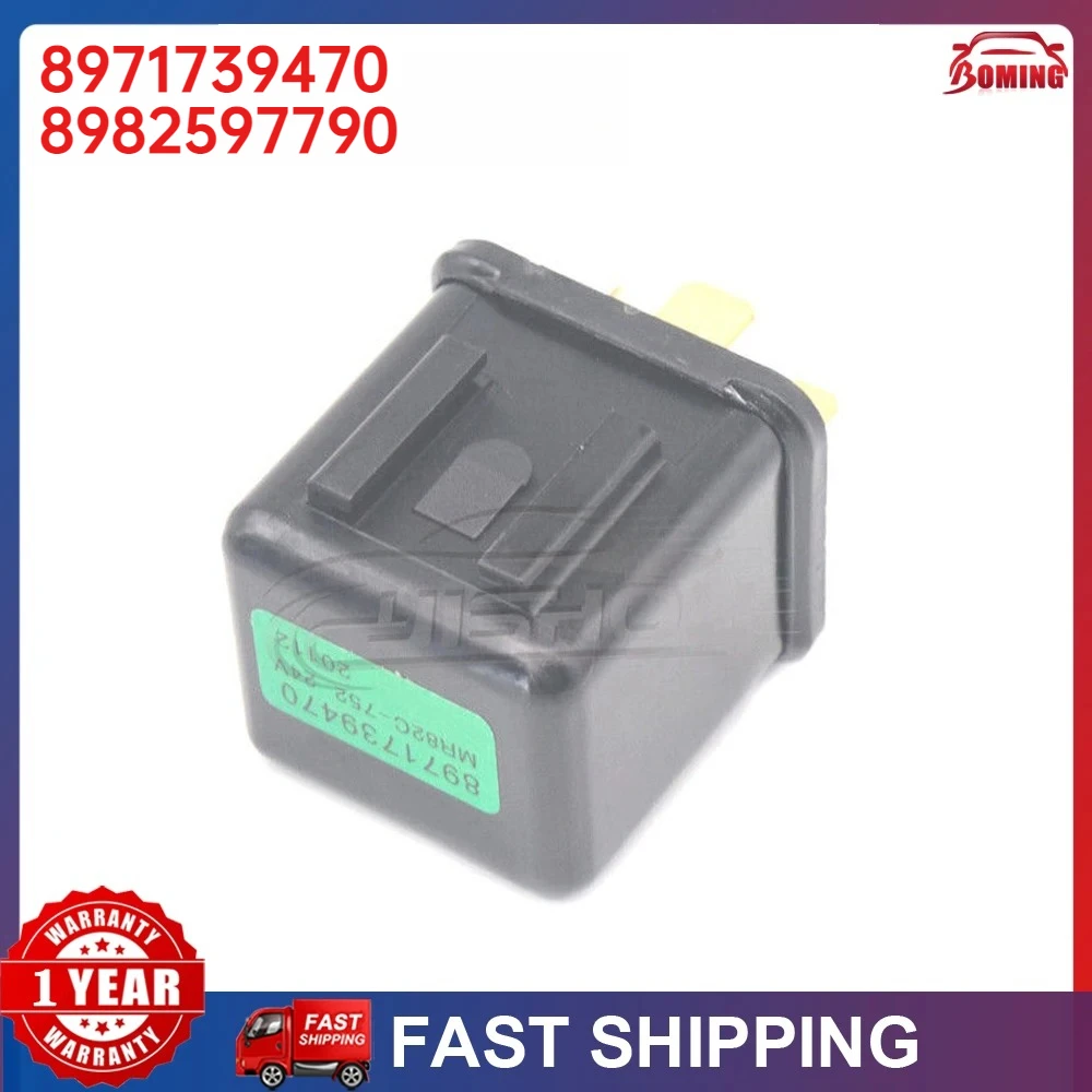 Relé de arranque de 24V para coche, para Isuzu Engine 4HK1 Truck NQR 8982597790 8-97173947-0 8-98259779-0 8970363591 MR82C-752 8971739470, nuevo