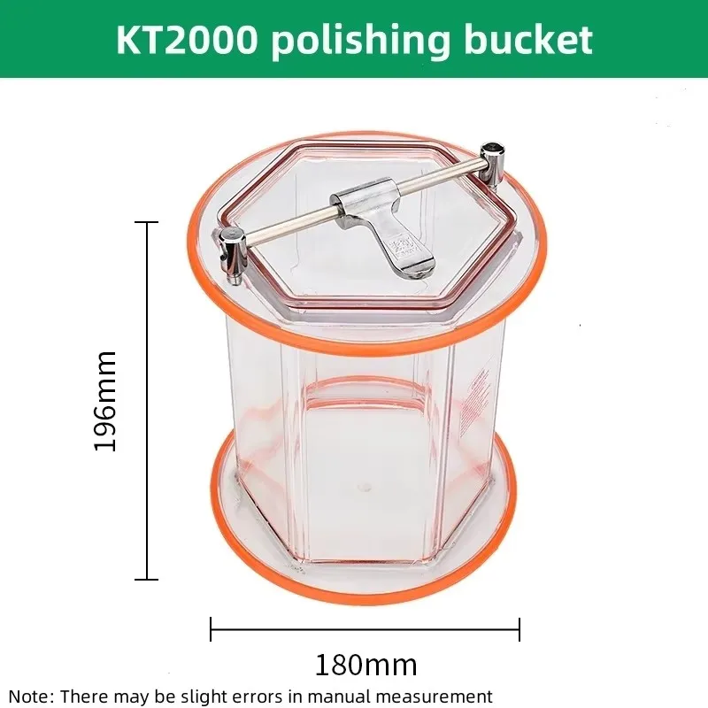 KT-2000 Jewelry Polisher Tumbler 5Kg Mini Polisher Tumbler Rotary Tumbler Surface Polisher Jewelry Polishing Finishing Machine