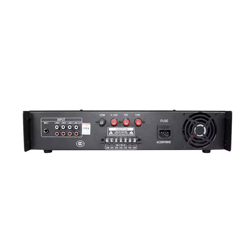 

Professional Public Announcement System 350W Public Address Power Mixer Amplifier for Events