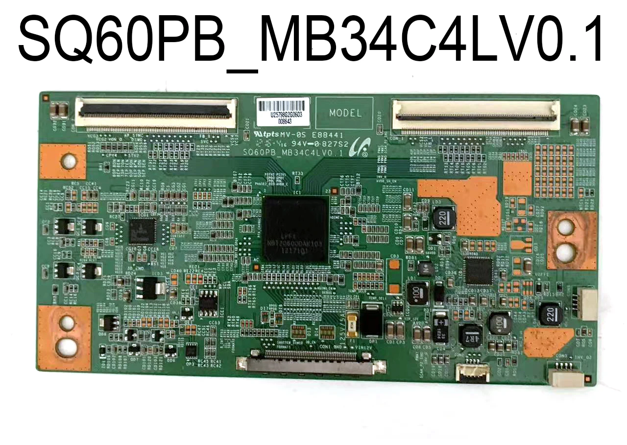 

T-CON LVDS Board SQ60PB_MB34C4LV0.1 Logic Board Has Been Tested Works Normality