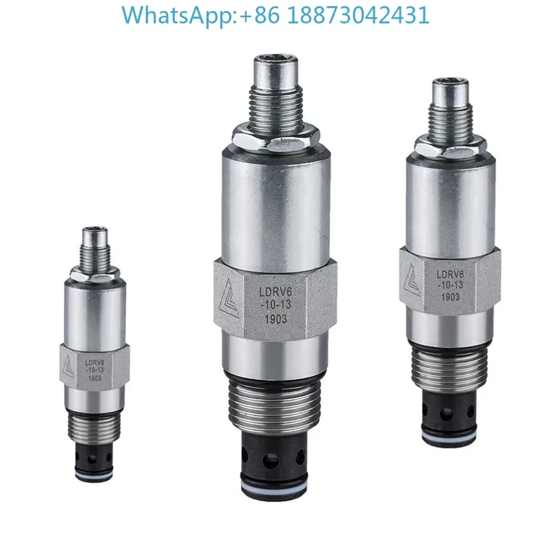 

LDRV6-10-6 13 25 35LB10-2-A-4G Ningbo Ketai Hydraulic Plug-in Differential Relief Valve(1PCS)