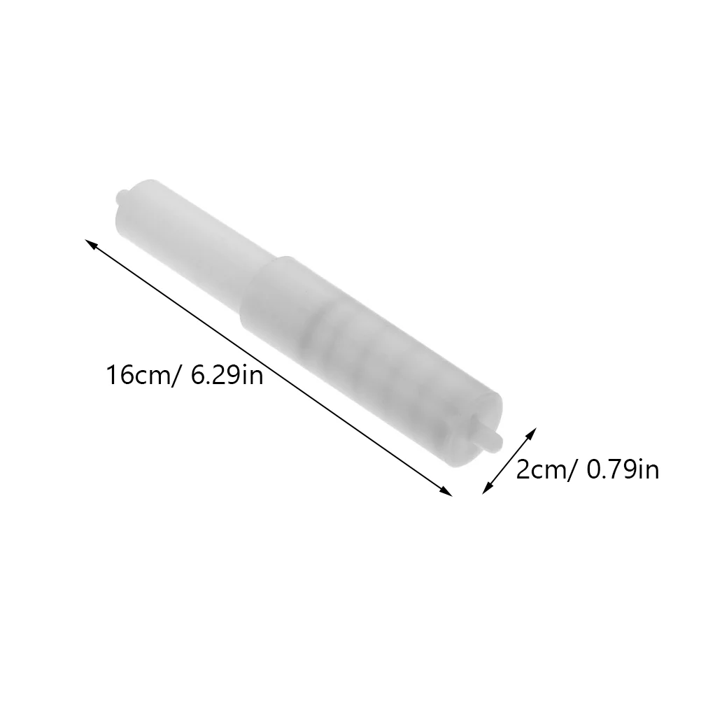 1PCS Hotel Embedded Roll Paper Box Spring Bracket Plastic Holder Toilet Rod Accessories Bathroom Tissue Roller