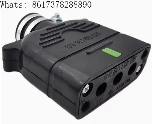 37010-10870 250V AC Female  Socket Charger Plug Connector for Nichiyu TCM Komatsu Shinko Sumitomo Toyota Forklift Parts