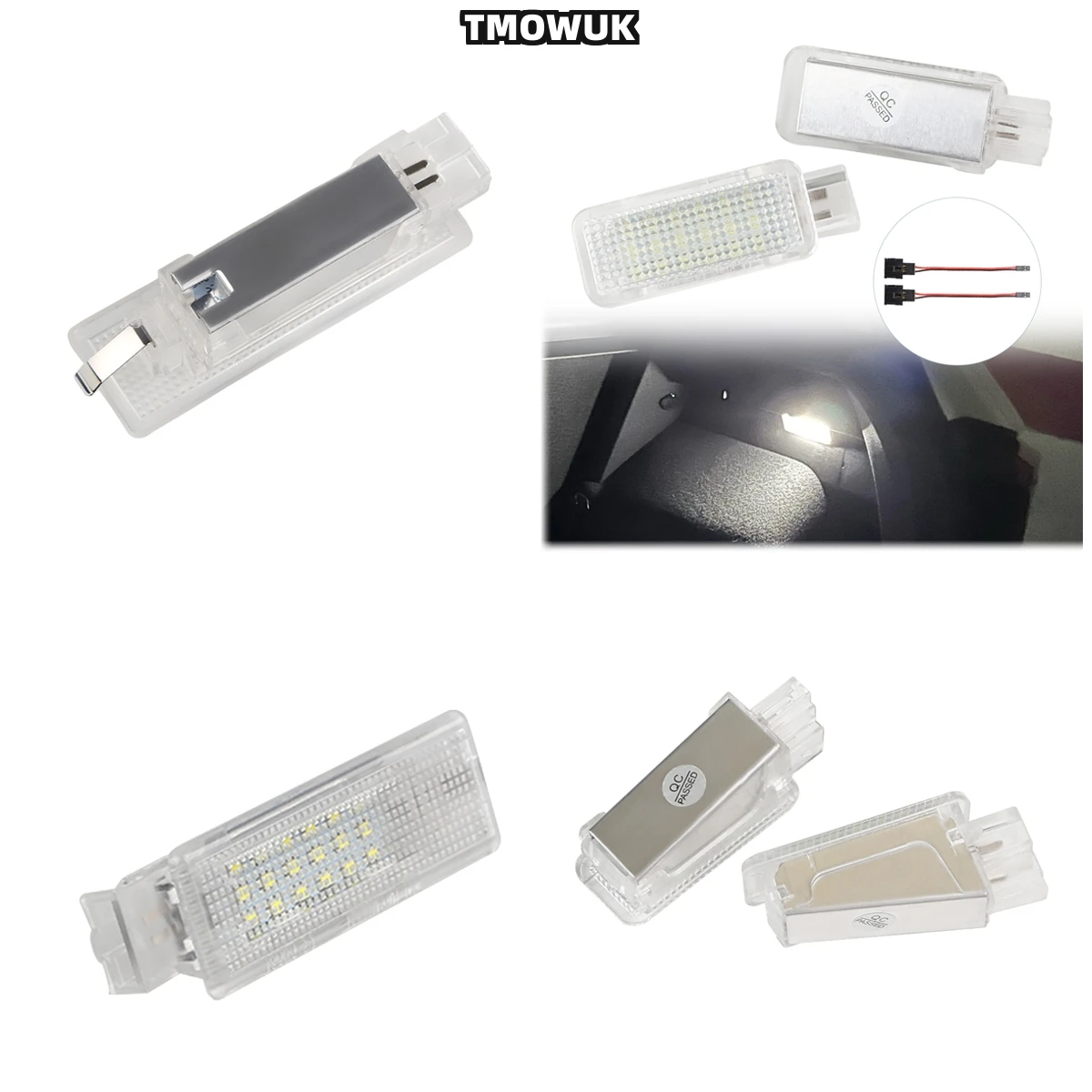 

CANbus Error-Free 12V LED Boot Light For VW Golf Mk4-Mk7 Jetta Passat CC - OE Style Super Bright Interior Dome Light