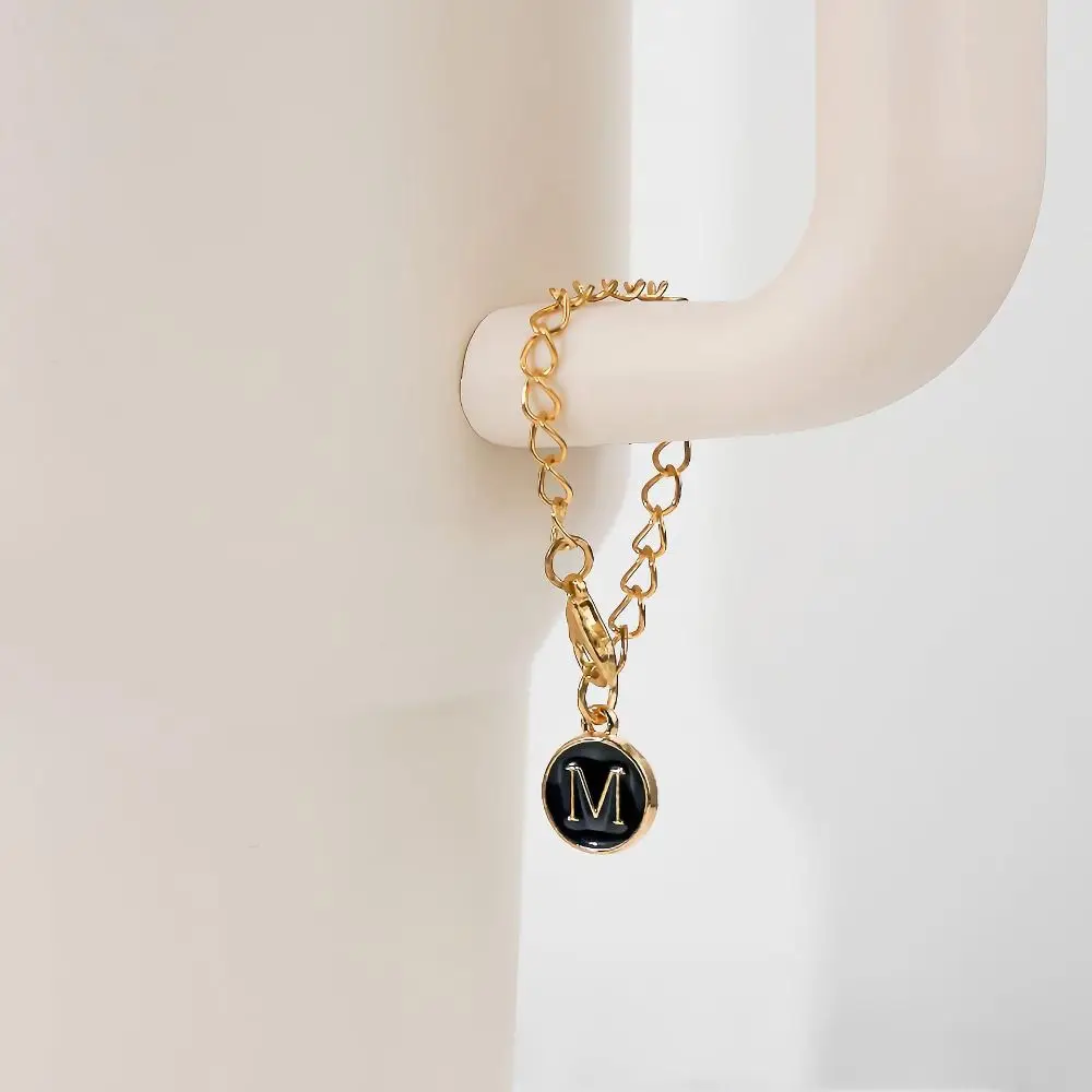 Accessoires de charme de lettre pour gobelet Stanley, nom initial, ID, poignée personnalisée