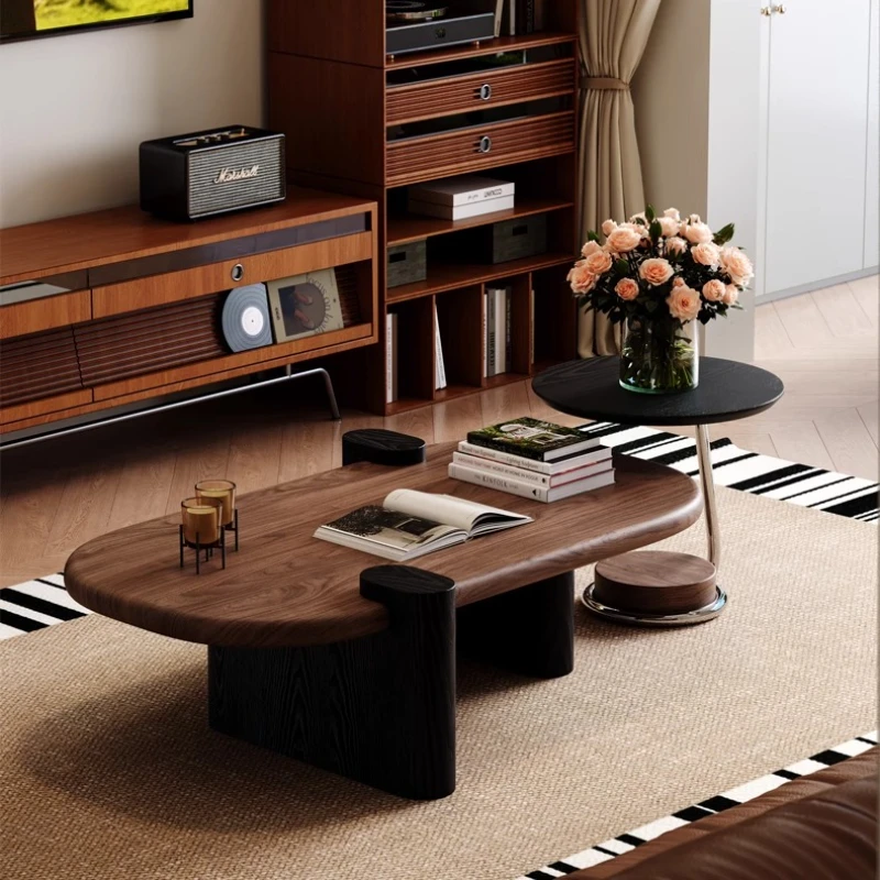 

Wood European Coffee Table Decoration Italian Wooden Floor Center Coffee Table Luxury Mini Nordic Muebles Para Hogar Furniture