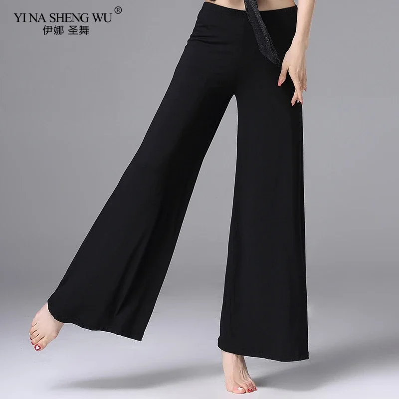 ملابس الرقص الشرقي النساء السراويل مشروط أزياء الرقص الشرقي المرنة سيدة فضفاضة بنطال ذو قصة أرجل واسعة/السراويل اقتصاص الرقص الشرقي النساء
