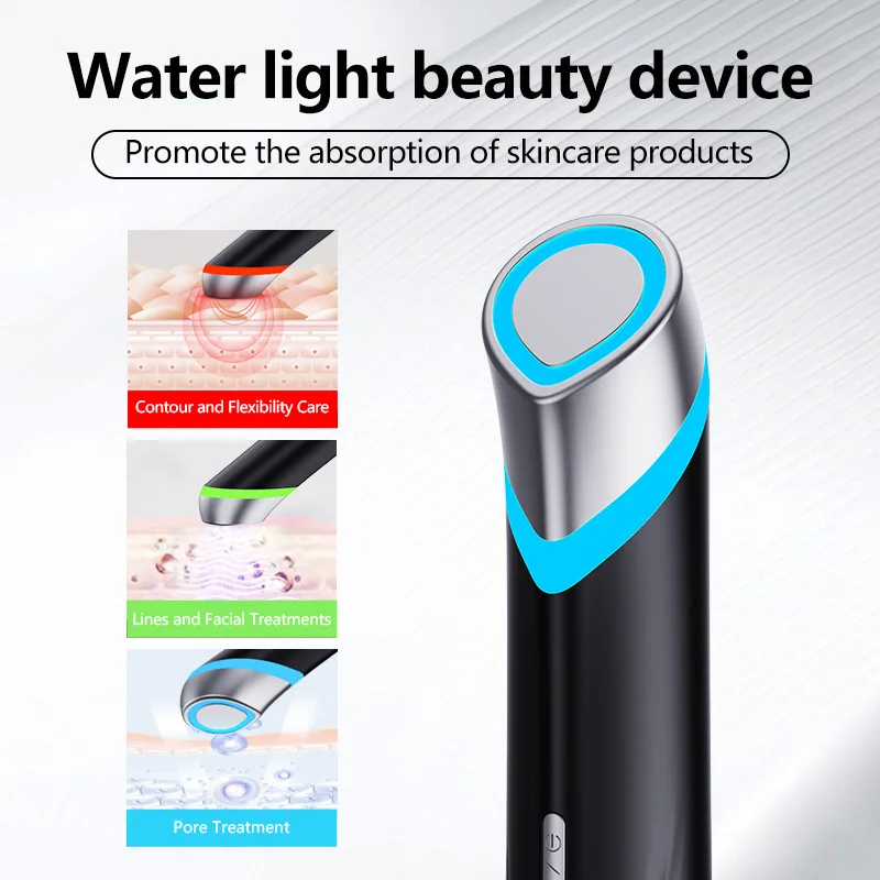 Dispositivo de belleza de infusión EMS Facial, masajeador Facial para rejuvenecimiento de la piel IPL, dispositivo de rejuvenecimiento de ojos