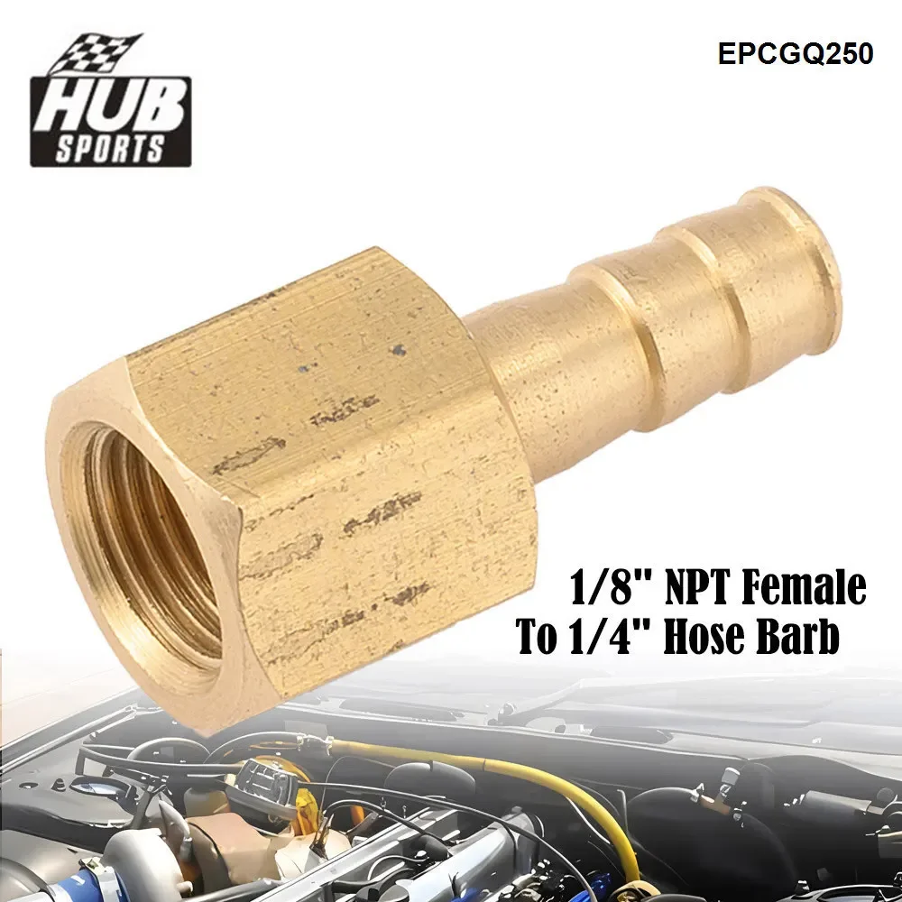 HUB sports Brass Hose Barb Fittings 1/4