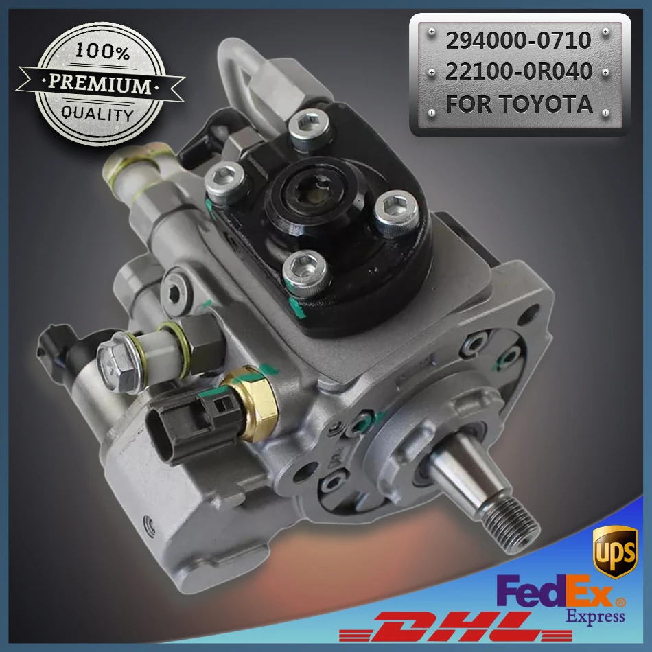 

High Quality HP3 Diesel 1AD-FTV Common Rail Fuel Pump 294000-0710 2940000710 22100-0R040 Suitable for Toyota Auris/Avensis/Corol