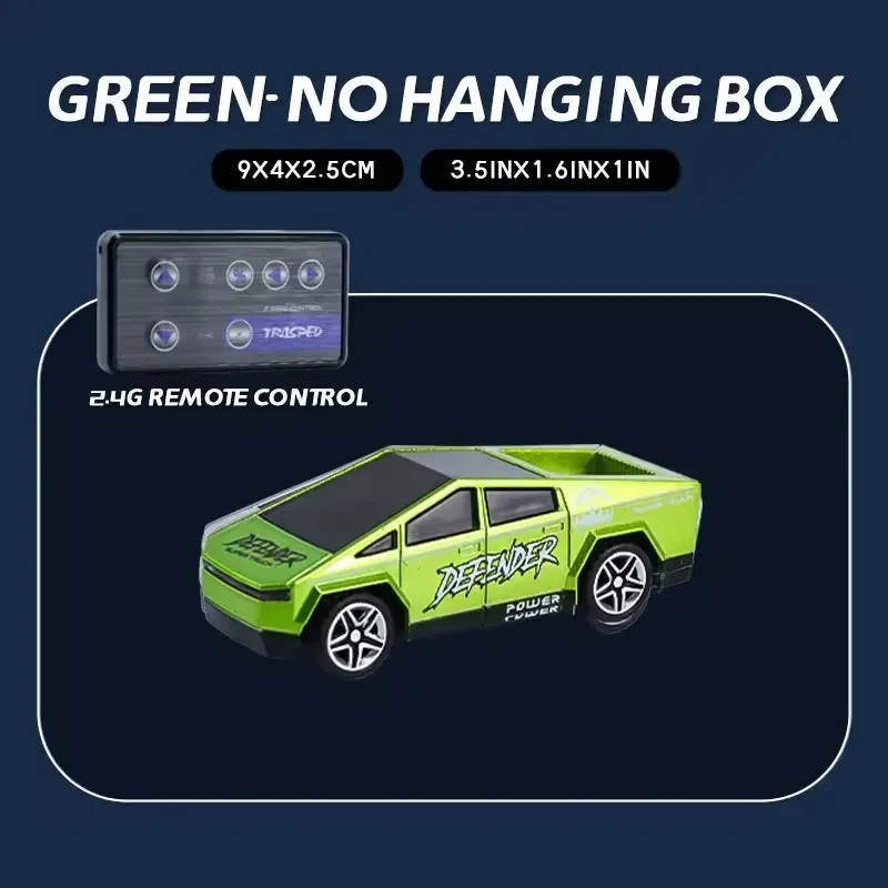 TOPMAYA RC 1:64 Fuoristrada Monster Truck Telecomando Mini Auto da Arrampicata Batteria Lunga Resistenza Modello in Lega Auto Giocattolo per Bambini