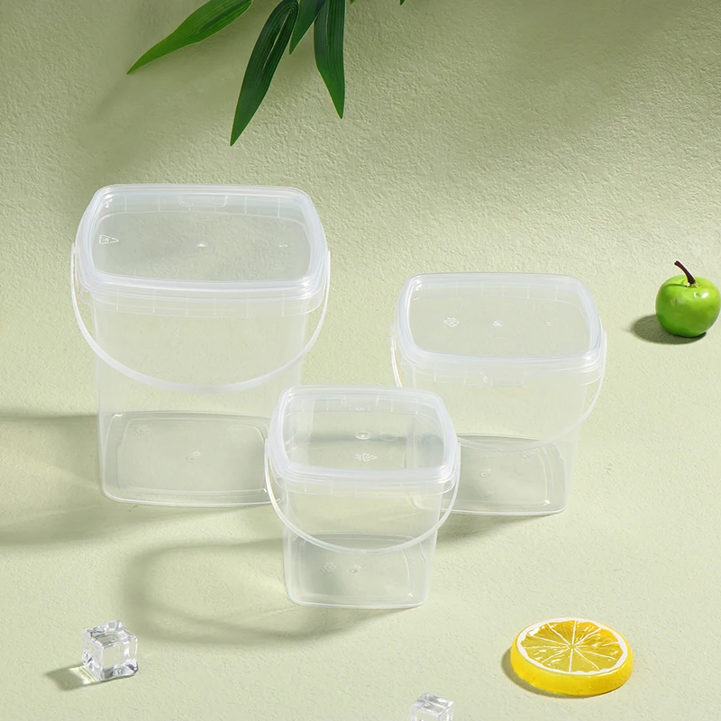 دلو بلاستيكي فارغ بغطاء ، برطم - مراجعة Meal Prep Jar وسعره