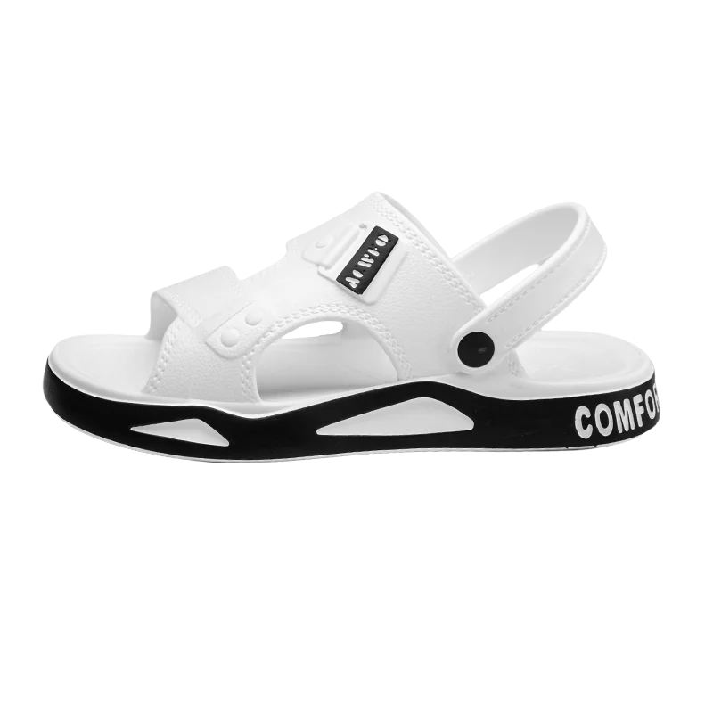 Men\'s Slippers Summer New Sandals EVA Light Adult Thick-soled Beach Shoes Non-slip Open-toe Sandals for Outdoor
