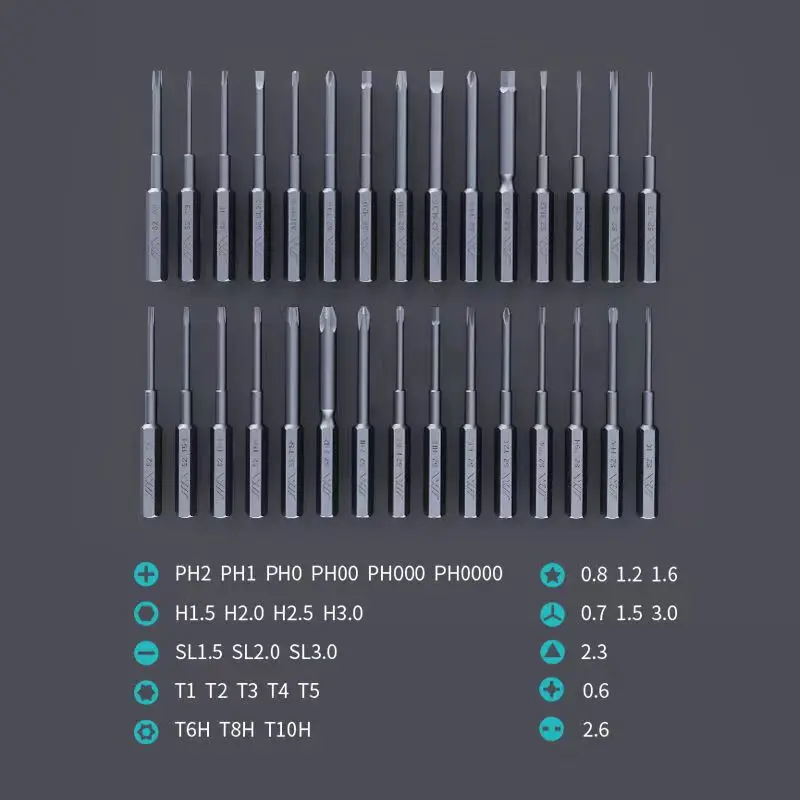 Youpin JIMIHOME الدقة الكهربائية مفك مجموعة صغيرة المغناطيسي مفك مسامير عدة بت المنزل متعددة الوظائف المحمولة أداة إصلاح