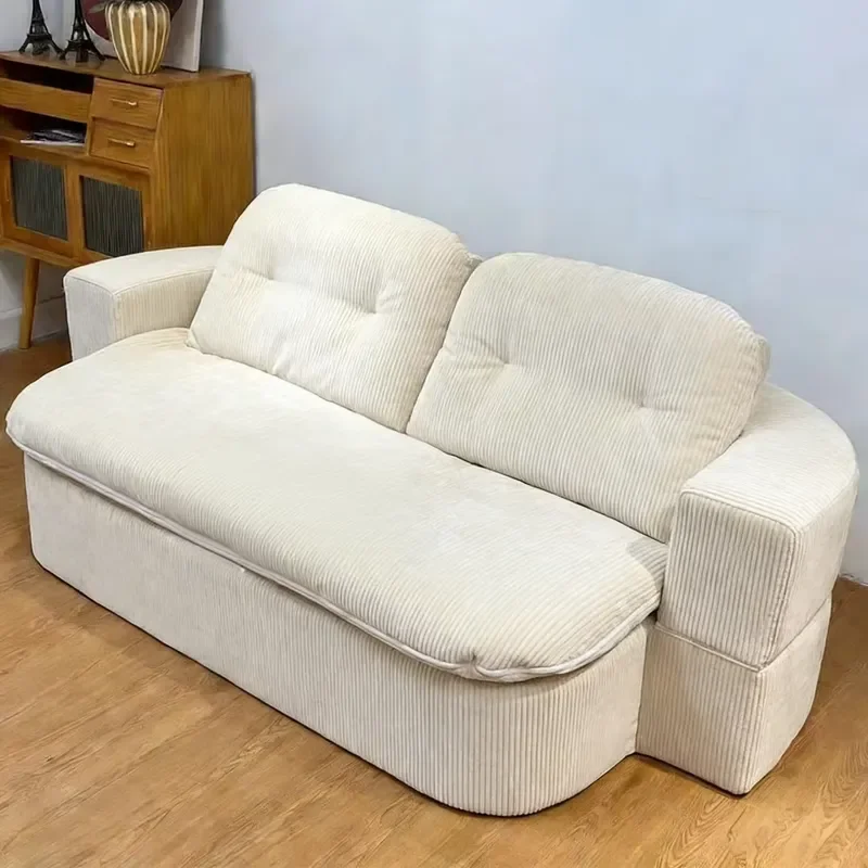 Multi-function Compression Sofa Bed Modern New Design Vacuum Sofa Soft Cloud Couches Creative Fabric Compressed Foam Sofa