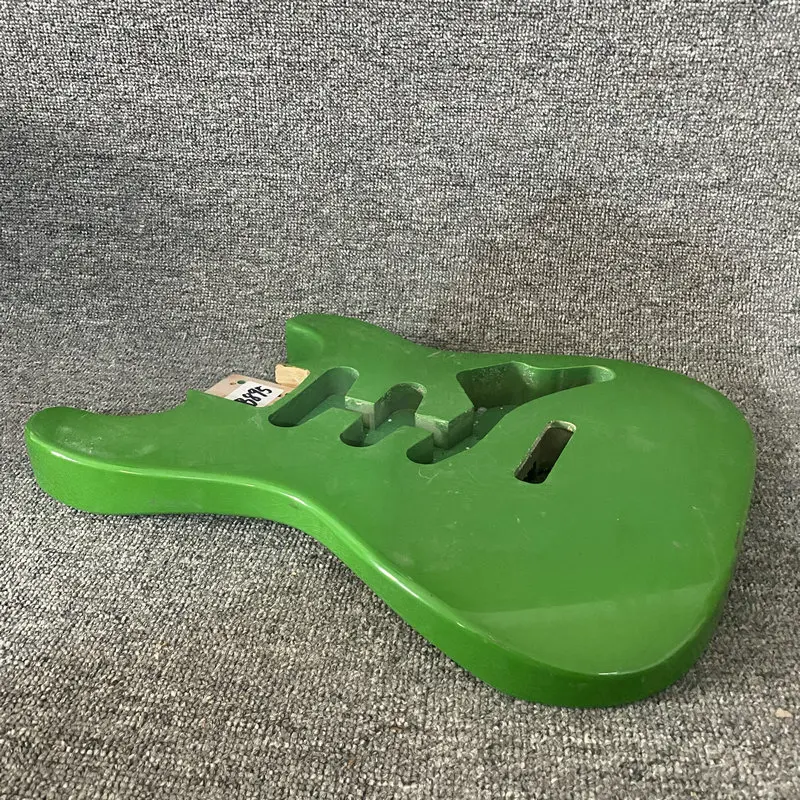 DB895 Strato Model Green Color ST Guitar Body SSS Pickups in Solid Wood Right Hand DIY Guitar Parts and Accessories