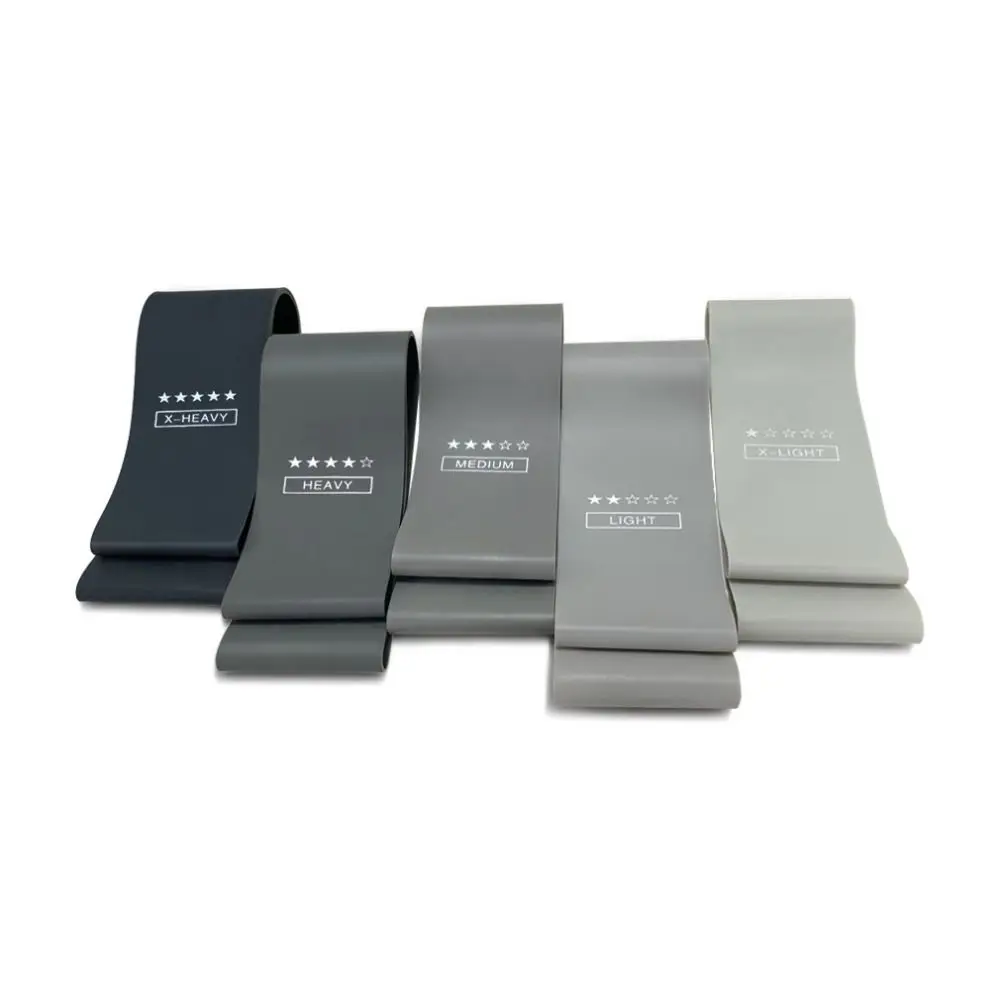 ยางยืดออกกำลังกาย TPE 5 ชิ้น สำหรับยืดกล้ามเนื้อ โยคะ กีฬา พิลาทิส และบริหารสะโพก