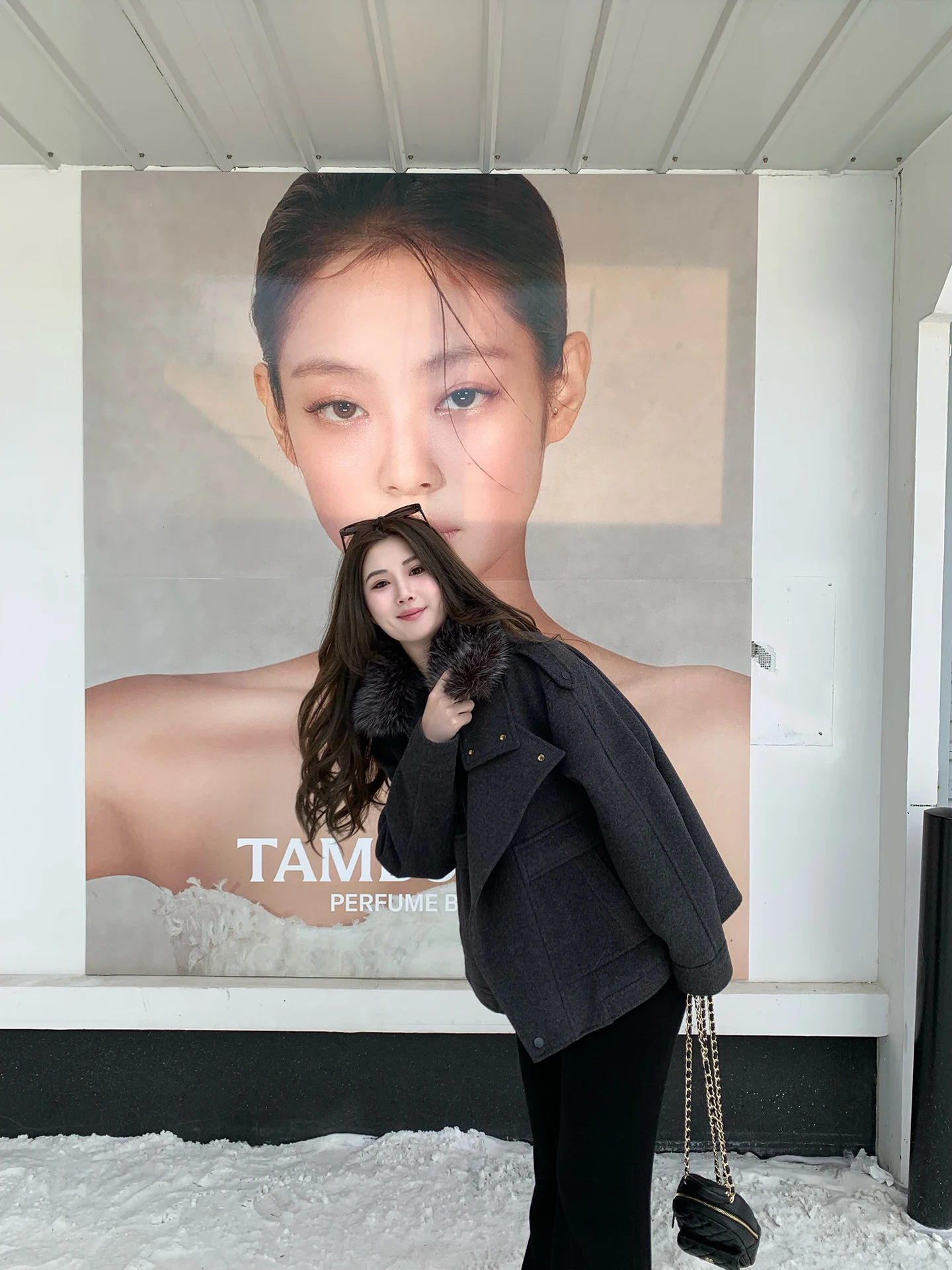 

Винтажная парка ChubbyGirl London Jaet со съемным меховым воротником, рабочая одежда, теплая верхняя одежда, длинное женское пальто све