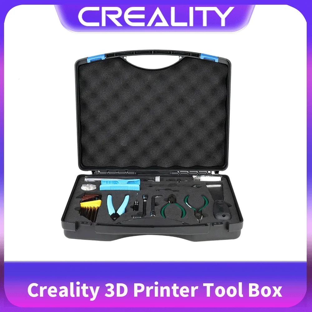 

Creality 3D Printer Tool Box 3d Printers Fix Kits Multi Tools With Tool Boxes Printer Installation Maintenance Tools Sets