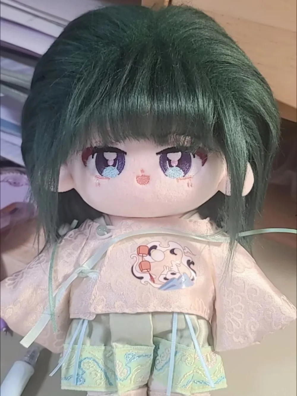 20cm Maomao Apothecary Diaries Ruchoma Bawełniana Lalka Kawaii Anime Cosplay Przebranie Pluszowa Wypchana Figurka Zabawka Kolekcjonerska Prezent