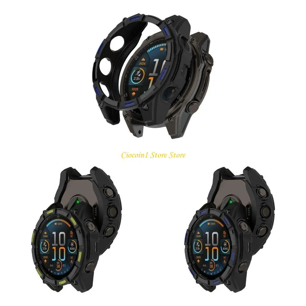 

A3PC Impact Resistant TPU Case Shock -Resection Covers Корпус корпуса для интеллектуальных часов