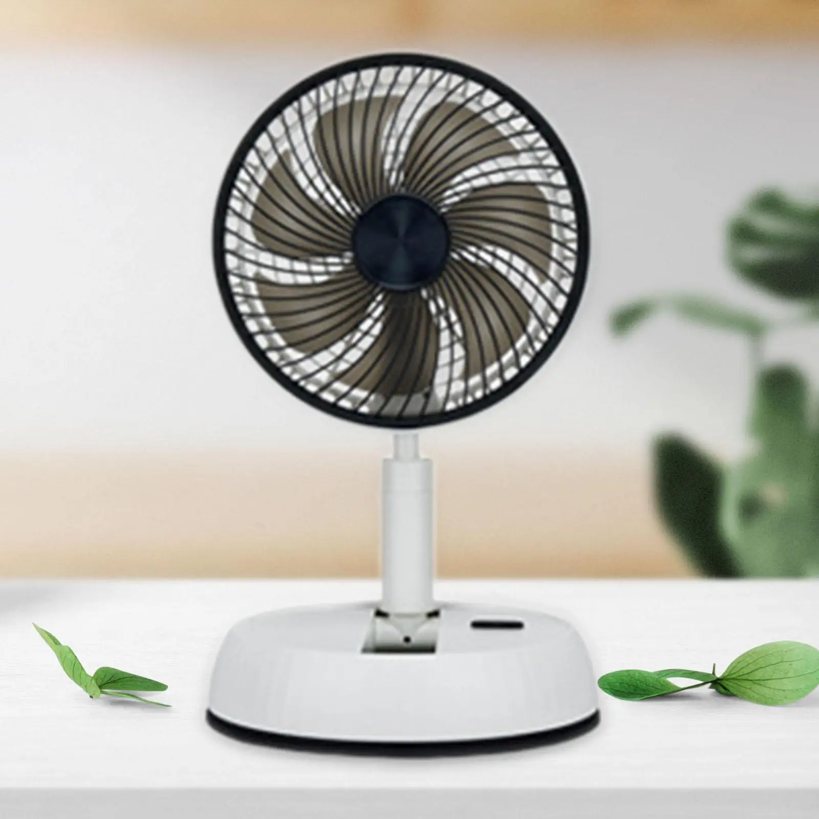 Portable Desk Fan Portable Fold Fan Quiet 3 Speeds USB Powered Personal Fan Travel Fan for Office Kitchen Camping
