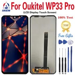 AKEW Original For OUKITEL WP33 Pro LCD Display Oukitel WP33 Pro Touch Screen WP33Pro Digitizer Assembly WP 33 Replacement Parts