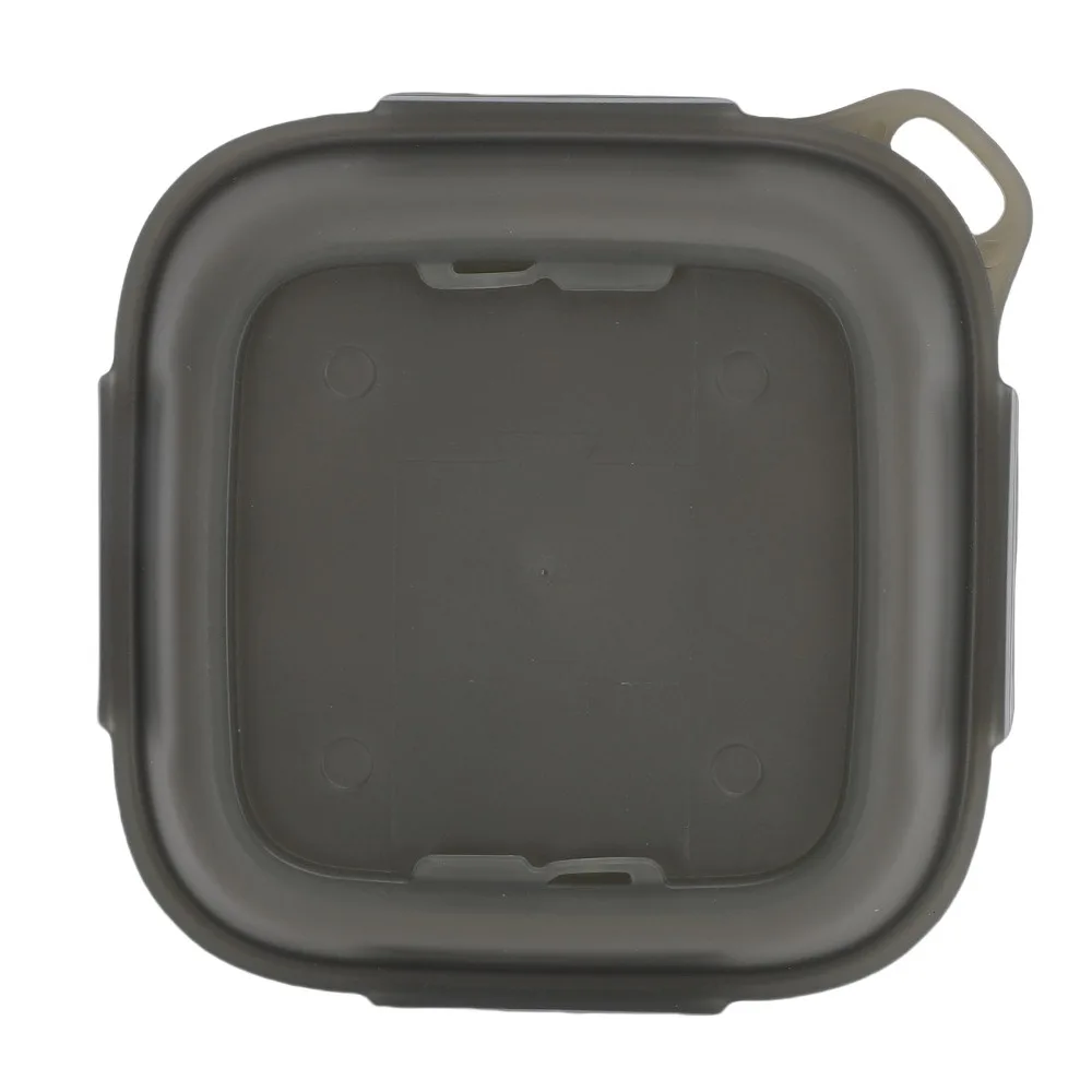 PP Silicone Egg Storage Box Olive Green 4 Grid Egg Holder Tray Crush Resistant Shock Proof Egg Holder Container Travel Outdoor