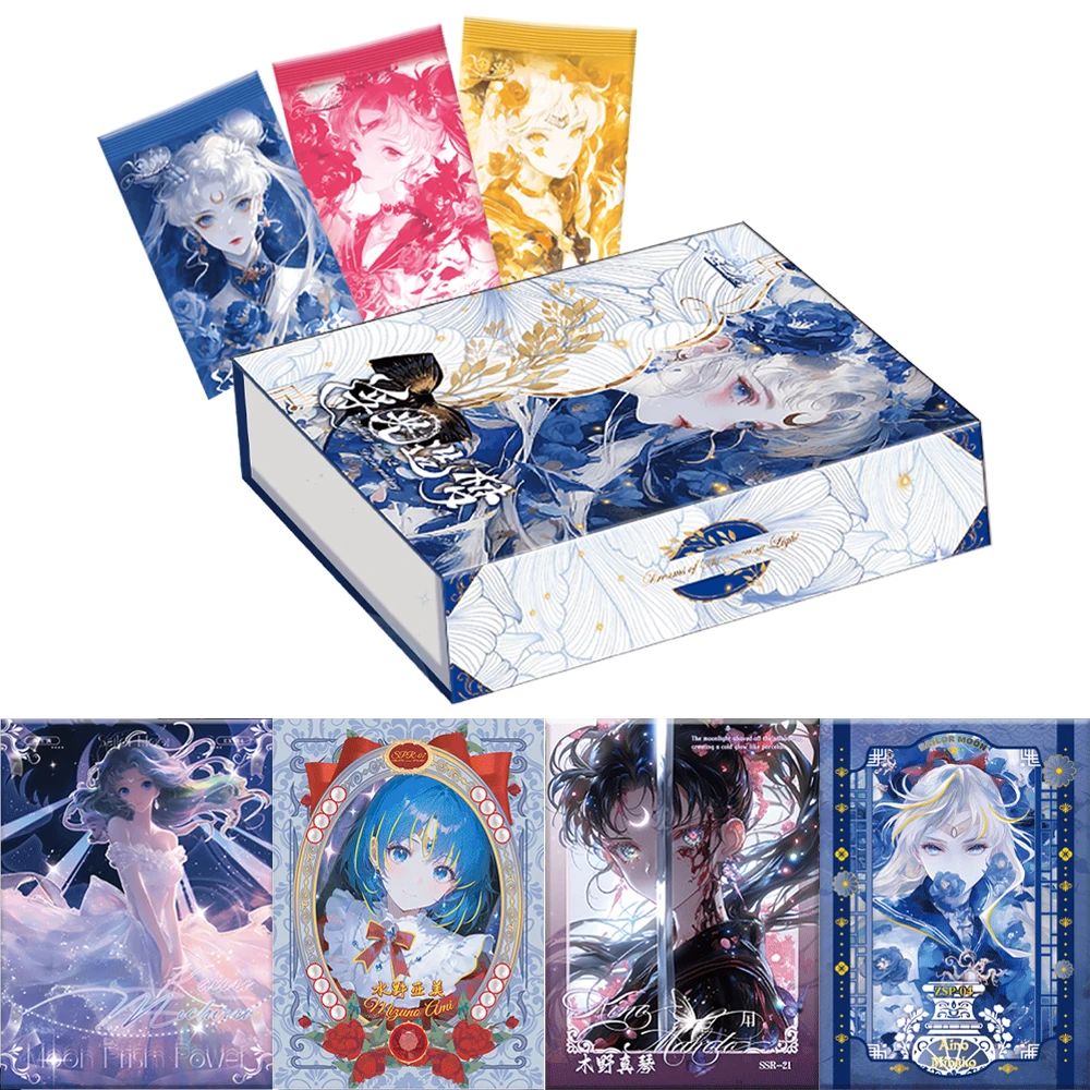 

New Sailor Moon Collection CardsMagical Girl Fairy Tale Classical Princess Style Visual Art Exquisite Cards Fans Gift