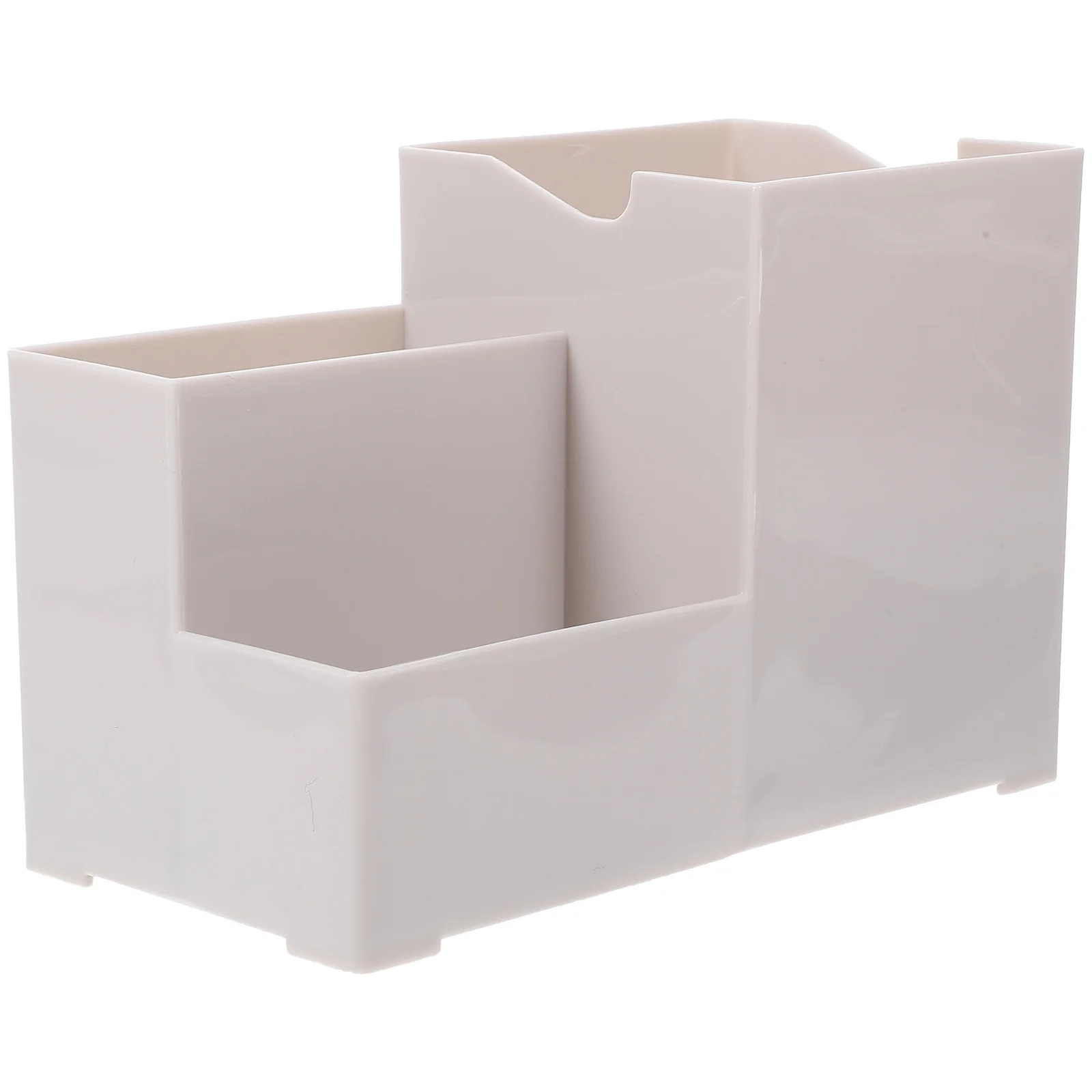 

Large Capacity Desktop Organizer Storage Box for Office Desk Accessories Pen Pencil Case Brush Holder PP Compartment