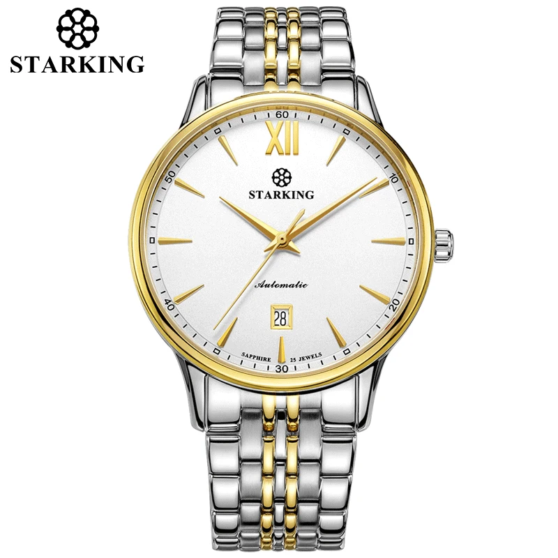 

STARING Men's Fully Automatic Mechanical Watch AM0239 Synthetic Sapphire Glass Watch Men's Waterproof Clock Men's Watch