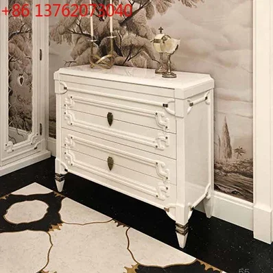 Postmodern entrance cabinet, living room door storage cabinet, bedroom four chest cabinets