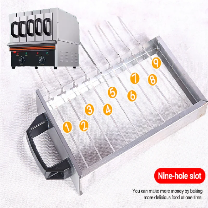 High Quality Newly Design Kebab Making Machine Large Capacity Automatic Electric Kebab Grill Machine