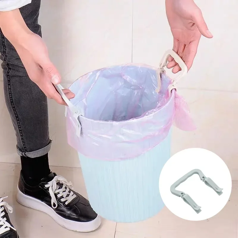

Garbage Bag Fixing Clip, Creative Trash Can Anti Slip Clip, Bucket Edge Clip, Trash Can Accessories Garbage Bag Holder