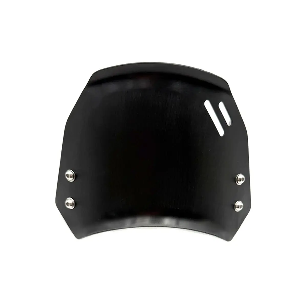 A23Z Motorcycle Windshield Windscreen Visor Wind Screen Deflector Kit for Bonneville T100 T120 Thruxton 1200 1200R Black