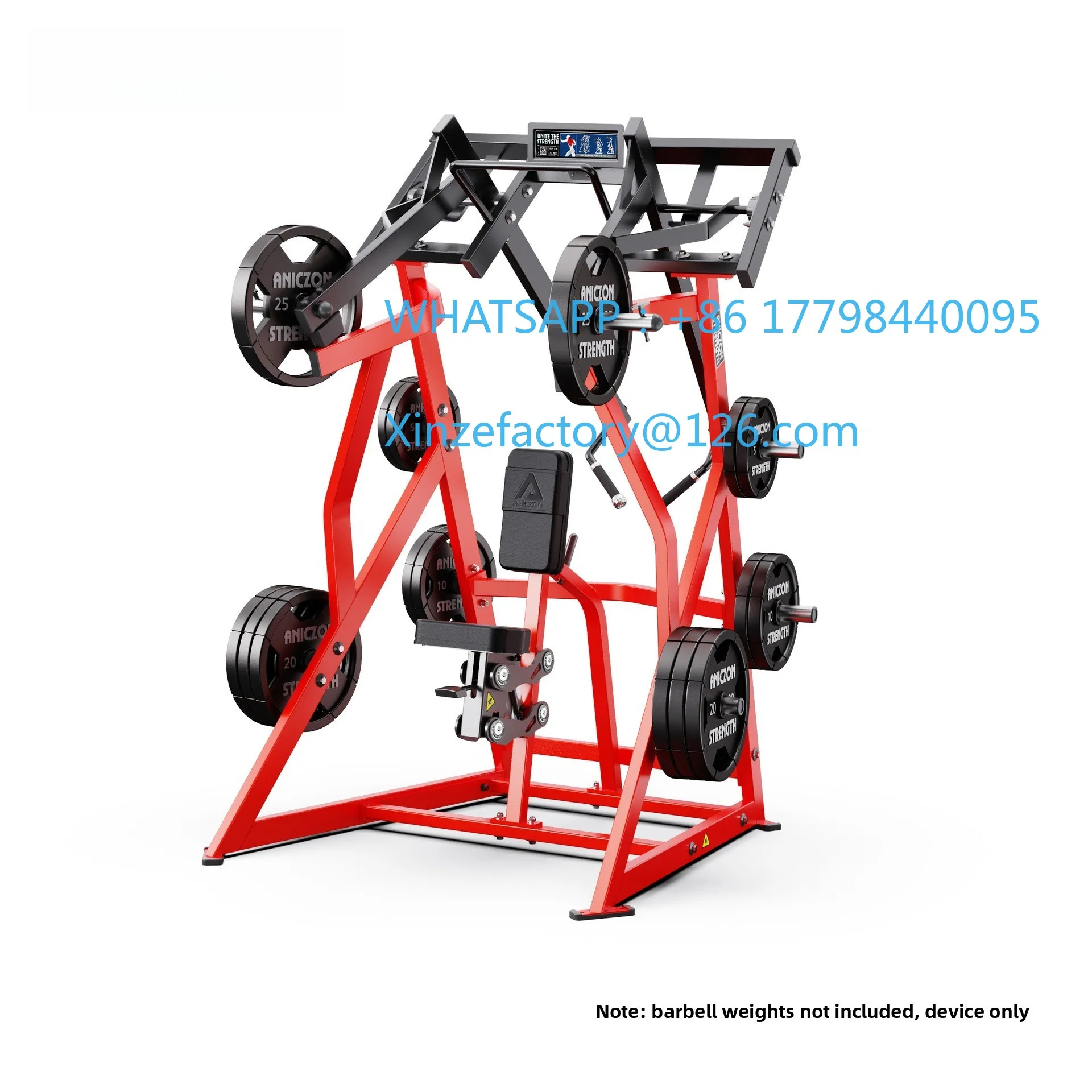 

Customizable back trainer gym commercial