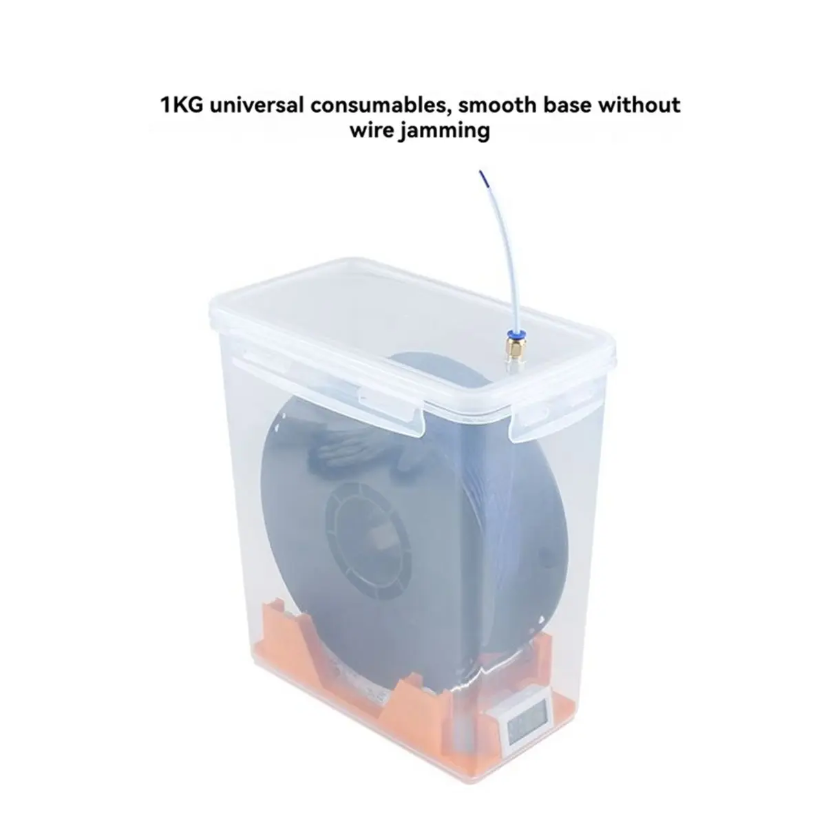 

3D Printer Filament Drying Box PLA/PETG Filaments Dust-Proof Moisture-Proof Sealed Storage Box for 1KG Filament