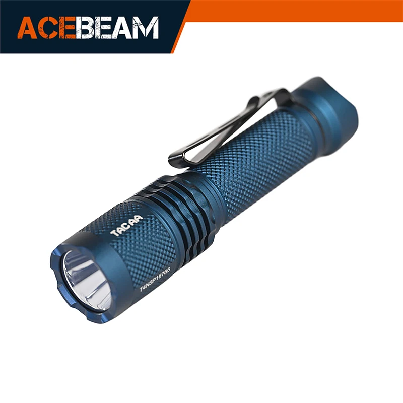 ACEBEAM TAC AA2.0 lampe de poche EDC AA super brillante max 900 lumens 360 mètres 14500 batterie SFT-25R lampes de poche LED torche quotidienne