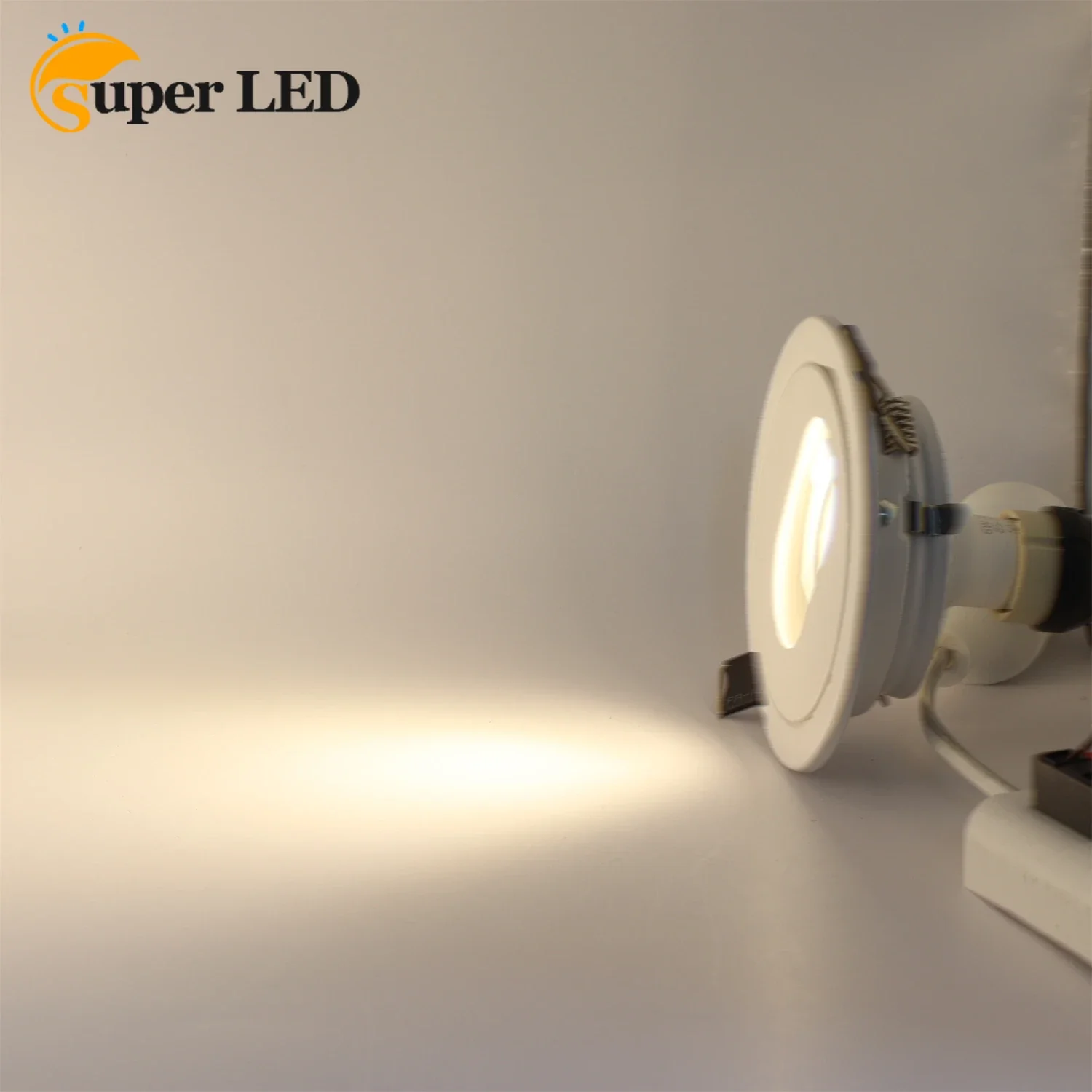 

LED EYEBALL SPOTLIGHT RECESSED DOWNLIGHT DECORATION LAMP FIXTURE WITH GU10 MR16 6W BULB FITTING FRAME