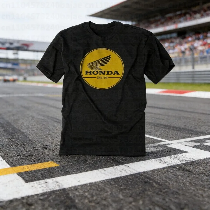 

Мужская футболка Honda 2026: Новинка, Летняя коллекция, Высокое качество, Модный бренд, Стильная, С принтом, Свободный крой, Дышащая
