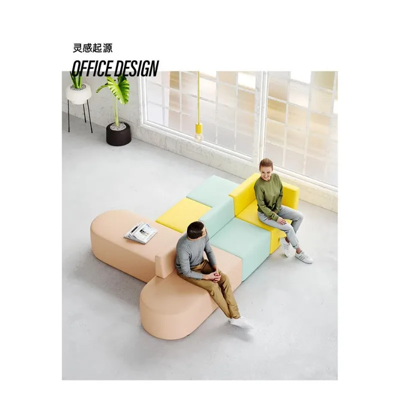 Corner sofa, lounge area, reception and leisure area combination 3