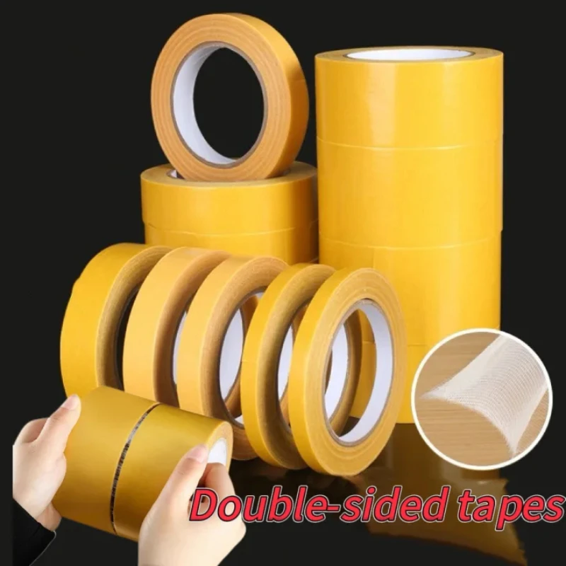 Double Sided Cloth Base Tape Strong Fixation Translucent Mesh Waterproof Traceless High Viscosity Adhesive Stickers