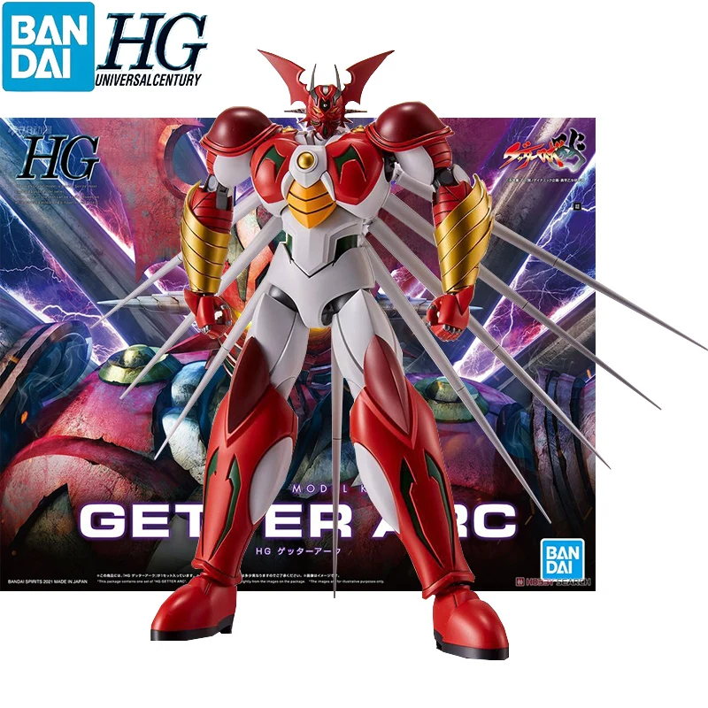 

In Stock Origina BANDAI HG 1/144 INFINITY GETTER ARC Japanese Assembly Models Ver Anime Action Figures Model Collection Gift Toy