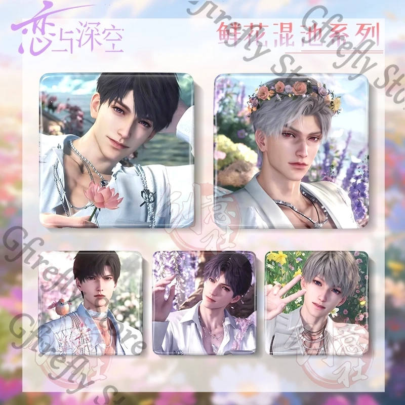 

Fridge Magnet Collect Rafayel Love and Deepspace Anime Caleb Refrigerator Decorative Wall Sylus Show Garniture Souvenir Gift